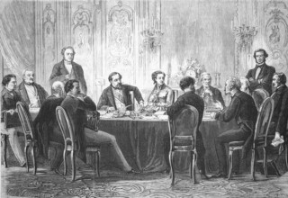 A Meeting of Ministers at the Palais de Fontainebleau, Council of Ministers, Session, 1869, France,