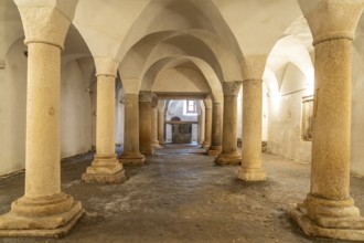 Crypt of the Cathedral of St Anastasia in Zadar, Croatia, Europe