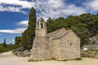 Church of St Nicholas on the hill of Marjan in Split, Croatia, Europe
