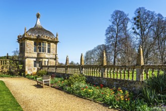 Montacute House and Garden, Montacute, Somerset, England, United Kingdom, Europe