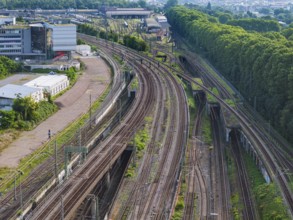 Track apron at Stuttgart main station. Once the Stuttgart 21 project is completed, the new