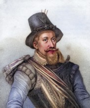 James I 1566-1625 König von Schottland als James VI von 1567 bis 1625 und erster Stuart-König von