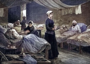 Florence Nightingale (12 May 1820 - 13 August 1910) was a British nurse, statistician, founder of