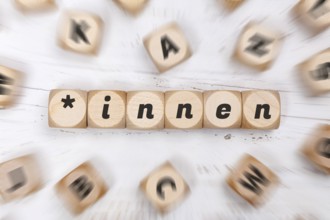 Gendering with gender stars as a symbol for gender-appropriate language on dice Communication
