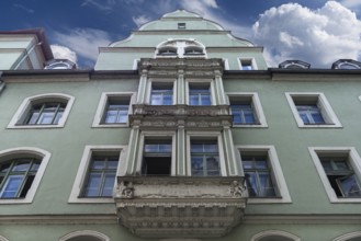 Residential and commercial building, Neo-Renaissance, 1900, Regensburg, Upper Palatinate, Bavaria,