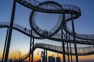 Landmark Angerpark Tiger & Turtle, Magic Mountain, walk-in sculpture in the form of a rollercoaster