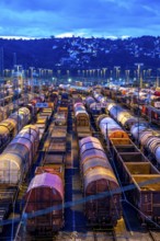 The Hagen-Vorhalle marshalling yard, one of the 9 largest in Germany, is located on the