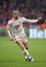 Leroy Sané FC Bayern Munich FCB (10) Action on the ball Champions League, Allianz Arena, Munich,