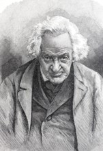 Karl August Hase, from September 1883 von Hase, pseudonym Karl von Steinbach, 25 August 1800 - 3