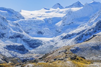 The Moiry Glacier, near Grimentz, Val d'Anniviers, Valais Alps, Canton Valais, Switzerland, Europe