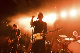 Dirk von Lowtzow, singer and guitarist of Tocotronic live on Golden Years Tour 2025 in Berlin's
