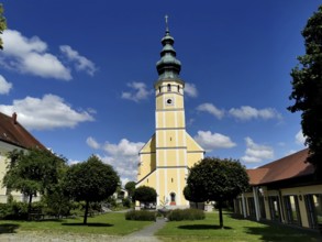 Pilgrimage Church of the Assumption of the Virgin Mary in Sammarei, Passau district, Lower Bavaria,