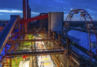 The ice rink at the Zollverein coking plant, Zollverein Coal Mine Industrial Complex World Heritage