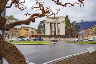 Victory monument in Bolzano, South Tyrol, Italy, Europe