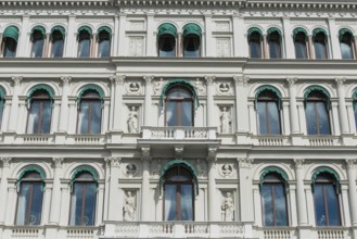 Facade of a hotel, window, balcony, building, property, magnificent, hotel, tourism, travel,
