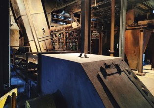 Zollverein Coal Mine Industrial Complex, interior view of the coal washing plant and path to the