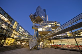 Administration building Nord LB, Norddeutsche Landesbank, architectural office Behnisch, Behnisch &