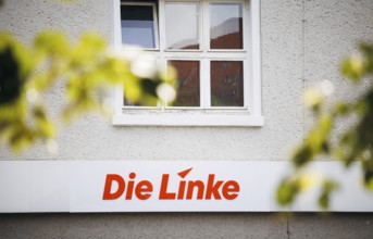 The party headquarters of the Left Party, in the Karl Liebknecht House in Kleine Alexanderstraße in