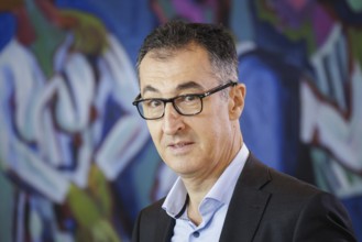 Cem Özdemir (Alliance 90/The Greens), Federal Minister for Agriculture and Food, pictured during a