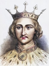 Richard II (1367-1400), King of England since 1377, forced to abdicate in September 1399 in favour
