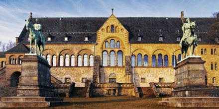 Goslar Imperial Palace, 11th century imperial house, UNESCO World Heritage Site, Harz Mountains,