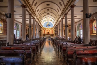 Interior view of San Jose Cathedral, Catedral Metropolitana de Costa Rica, San Jose, San Jose