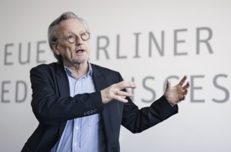 Peter Brandt, recorded during an interview at the NBR office in Berlin. 09.05.2022