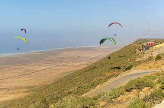 Paragliding, Tamellalt, southern Morocco, north Africa