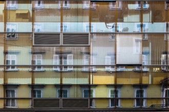 New reflects old, architecture in Trieste, harbour city on the Adriatic, Friuli, Italy, Trieste,