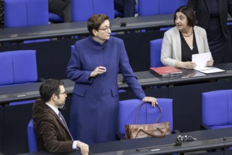 Marco Buschmann (FDP), Federal Minister of Justice, and Klara Geywitz (SPD), Federal Minister of