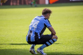 Football 3rd division, season 2024/25, matchday 4: Waldhof Mannheim against 1. FC Saarbrücken.