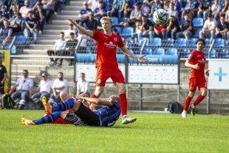 06.04.2024, Football 3rd division, Season 2023/24, Matchday 32: Waldhof Mannheim vs SpVgg