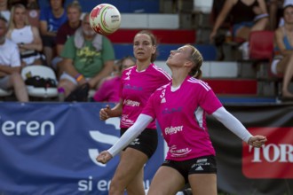 Fistball (woman) : TSV Dennach against TV Jahn Schneverdingen (IFA 2024 Fistball World Tour Finals