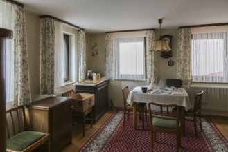 Lost Places, abandoned house, vacant building, old-fashioned furniture, good parlour, living room