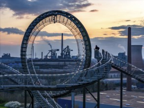 Hüttenwerke Krupp-Mannesmann, HKM in Duisburg-Hüttenheim, coking plant and 2 blast furnaces,