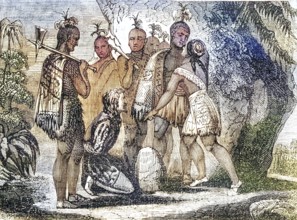 Pocahontas intercedes for the life of Smith, 1607 Captain John Smith, 1580-1631 English soldier and