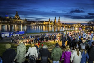 On 13 and 14 February 1945, Dresden was heavily destroyed in three Allied bombing raids. Every