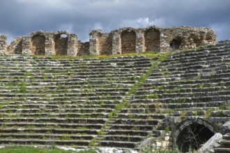 Large stadium of the ancient city of Aphrodisias, today's city of Geyre, Karacasu, Aydin, Western