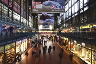 Hamburg, Hauptbahnhof, Wandelhalle, Einkaufszentrum