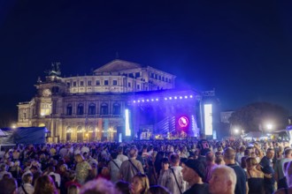 Dresden City Festival in the Old Town, Dresden City Festival, Dresden, Saxony, Germany, Europe