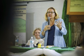 Svenja Schulze (SPD), Federal Minister for Economic Cooperation and Development, visits the