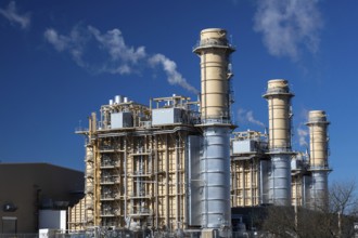 Byesville, Ohio - The Guernsey Power Station, a gas-fired power station in eastern Ohio. The 1.875