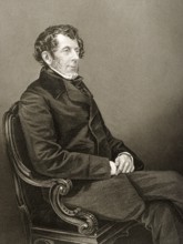 Thomas Slingsby Duncombe, 1796-1861, British radical politician. Painted by DJ Pound after a