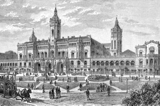 The Technical University of Hanover, Lower Saxony, Germany, in 1880, Historical, digital