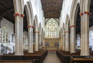 Interior of church of Saint Stephen, St Stephen's church, Bristol, England, UK