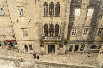 The Cipiko Palace in the old town centre of Trogir, Croatia, Europe