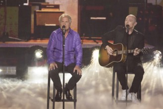 Uwe Ochsenknecht at the Beatrice Egli show in the Berlin Adlershof studio on 8 April 2025, to be