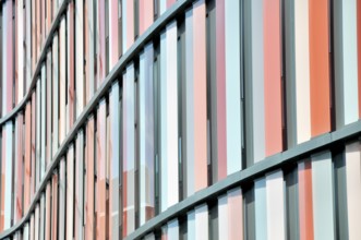 Cologne Oval Offices, modern office building on Gustav-Heinemann-Ufer, Cologne-Bayenthal, Cologne,