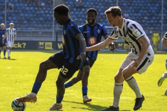 11.05.2024, Football 3rd division, Season 2023/24, Matchday 37: Waldhof Mannheim vs SV Sandhausen