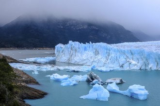 El Calafate, Patagonia, Argentina, Perito Moreno Glacier in Los Glaciares National Park. The Perito
